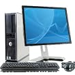 Dell Optiplex GX620 Intel Pentium 4 2800 MHz 40Gig Serial ATA HDD 1024mb DDR2 Memory DVD ROM Genuine Windows XP Professional + 17" Flat Panel LCD Monitor Desktop PC Computer Professionally Refurbished by a Microsoft Authorized Refurbisher