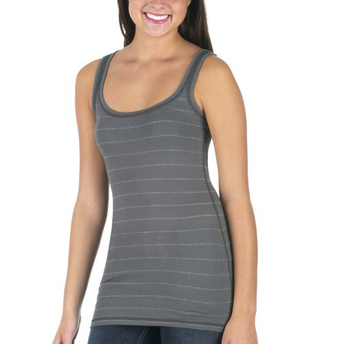 Click here to buy Juniors' Mossimo Supply Co. Long and Lean Tank - Quartz Grey Lurex Stripe.