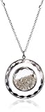 Moritz Glik "Kaleidescope" 18K White Gold Floating Diamond Pendant Necklace Moritz Glik "Kaleidescope" 18K White Gold Floating Diamond Pendant Necklace