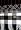 Black with White Pin Stripes