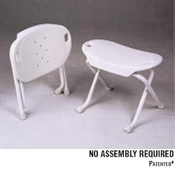 Spacesaver Foldable Bath Bench