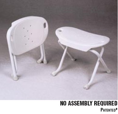 HealthPersonalCare: Spacesaver Foldable Bath Bench