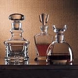 Lead-Free Crystal Decanters, each