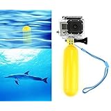 Idaye&reg; New Yellow Floating Hand Grip/ Floating Handle Tripod/pole Mount for Gopro Hero1/2/3/3+ and Hero 4, Includes Thumb Screw and Adjustable Wrist Strap.