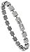 Unisex 8 Unique Solid Surgical Steel Bracelet
