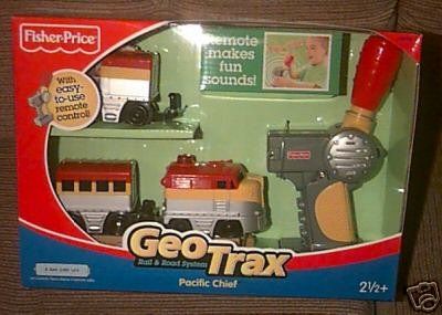 Fisher-Price GEOTRAX Rail  &  Road System Pacific Chief
