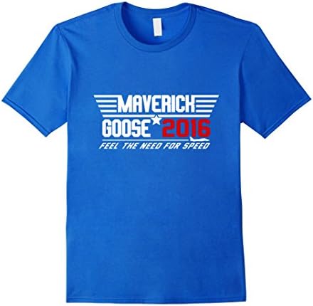 Men's TerraShirts: Maverick Goose 2016 T-Shirt XL Royal Blue