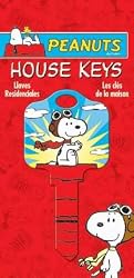 Peanuts Snoopy Flying Ace Kwikset KW House Key Keys