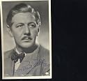 Autogrammkarte unterschrieben Paul H&ouml;rbiger