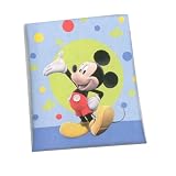 Mickey Mouse Blue Herding Fleece Blanket
