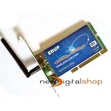EDUP PCI IEEE802.11g+ 108Mbps Super wireless Lan card - Sold by E W Link Co. Ltd
