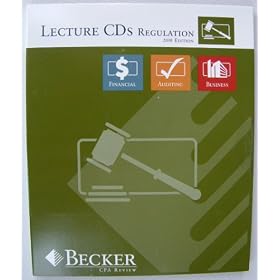 2008 Becker CPA Review Regulation (REG) Lecture CDs by Becker CPA Review REG