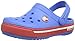 Crocs Kids' Crocband II.5 Clog (Toddler/Little Kid),Varsity Blue/Red,6-7 M US Toddler