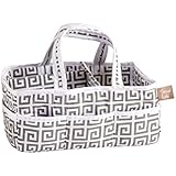 Trend Lab Gray Greek Key Storage Caddy