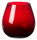 Artland Midnight Rouge Stemless Round, Set of 4
