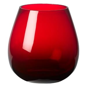 Artland Midnight Rouge Stemless Round (Set of 4)