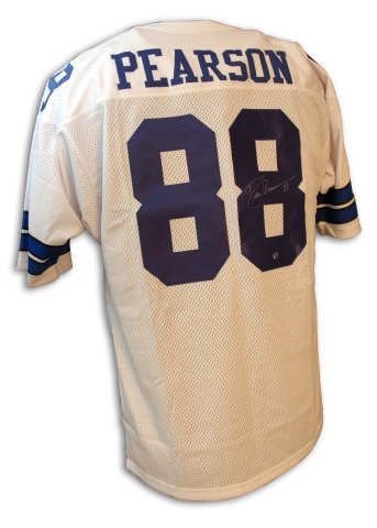 Drew Pearson Dallas Cowboys Autographed Throwback White Jersey