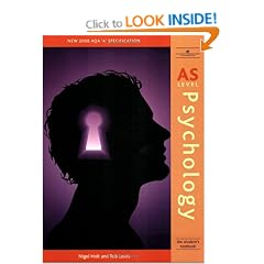 AS Psychology:: Students Textbook AQA 'A' Specification