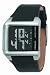 Diesel DZ7094 Black Leather Strap Stainless Steel Digital Watch