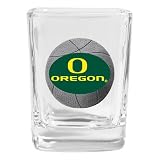 Oregon Ducks NCAA Basketball Square Shot Glass