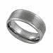 Jewelry : Tungsten Dual Finish Comfort Band Ring