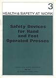 Safety devices for hand and foot operated presses