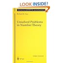 Unsolved Problems in Number Theory (Problem Books in Mathematics)