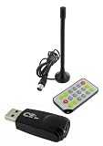 CSL - DVB-T USB Stick / Dongle (Realtek-Chip) mit Fernbedienung und Antenne / Windows 7 + Windows 8 fähig