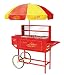Nostalgia Electrics HDC-701 Carnival Hot-Dog Cart with Umbrella