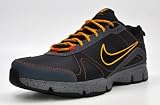 Mens Nike Dual Fusion TR II OTR Running Shoe Black/Slate Blue/Team Orange/Black Size 11