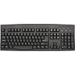 Russian Cyrillic English USB Wired Black Keyboard - Both Languages Vividly Displayed on each Key