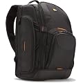 Case Logic SLRC206 SLR Camera Backpack L Kamerarucksack inkl. Notebookfach & Hartschalenboden (f�r Spiegelreflex) schwarz/orange