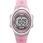 Timex Youth 1440 Translucent Pink Resin Sports Watch - T5B8314E