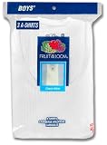 Fruit of the Loom Boy's 3 Pack A-shirt   #501B