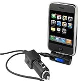 All Channel FM Transmitter w/ Car Charger for Apple iPhone 4