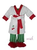 Cherry Robe and Slippers 18in Wish Style Collection Doll Outfit