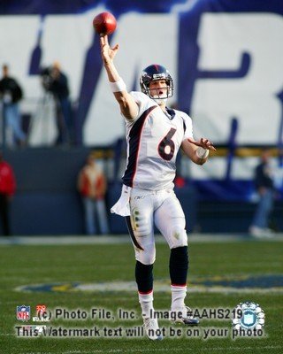 Jay Cutler Broncos 8x10 Color Photo