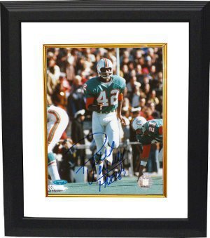 Paul Warfield signed Miami Dolphins 8x10 Photo HOF83 Custom Framed