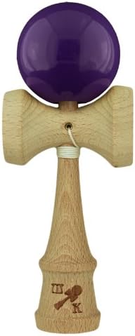 Fumetsu, Purple Kendama with Reinforced Handle, Includes Extra String