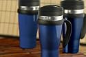 Drive Time Travel Coffee Mug Best Mug, Pearlescent Blue