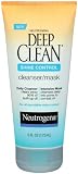 Neutrogena Deep Clean Long-Last Shine Control, Cleanser/mask, 6 Ounce (Pack of 2)