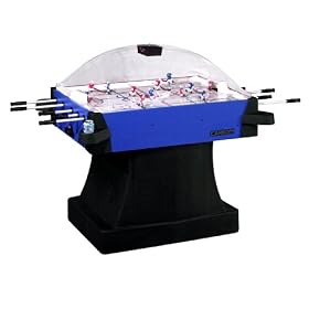 Click here to buy Carrom 435.01 Signature Stick Hockey Table with Pedestal (Blue).