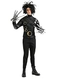 Edward Scissorhands Costume Movie Costumes Mens Gothic Theatre Costumes