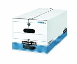 Fellowes Bankers Box Legal Stor/File Storage Box with String & Button 12 Pack (00705)