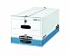 Fellowes Bankers Box Letter Stor/File Storage Box with String & Button 12 Pack (00704)