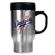 Los Angeles Dodgers Stainless Steel Travel Mug - Primary Logo MLB Baseball