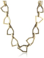Fallon Hex Collar Necklace, 18"
