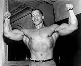 ARNOLD SCHWARZENEGGER 24x36 B&W POSTER PRINT