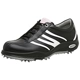 ECCO Women's Sport Tempo Hydromax Golf Shoe,Black/Wht/Pink,36 EU (5-5.5 US)