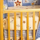Champ Snoopy Fitted Crib Sheet